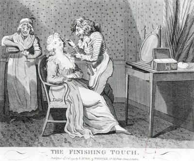 اللمسة الأخيرة ، 1794 بواسطة إسحاق كروكشانك